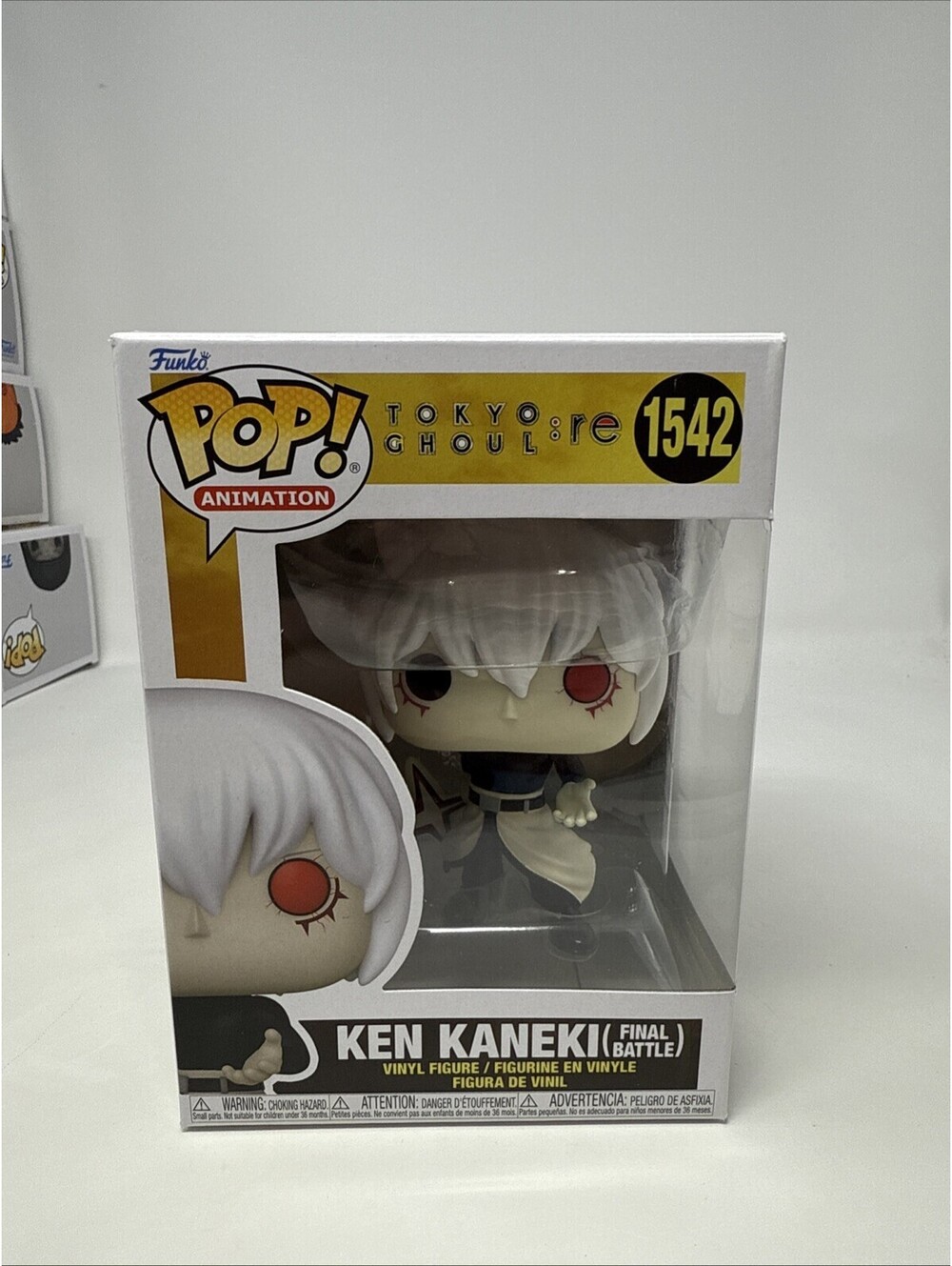 Ken Kaneki Final Battle #1542 ~ Funko Pop Animation Tokyo Ghoul in Protector